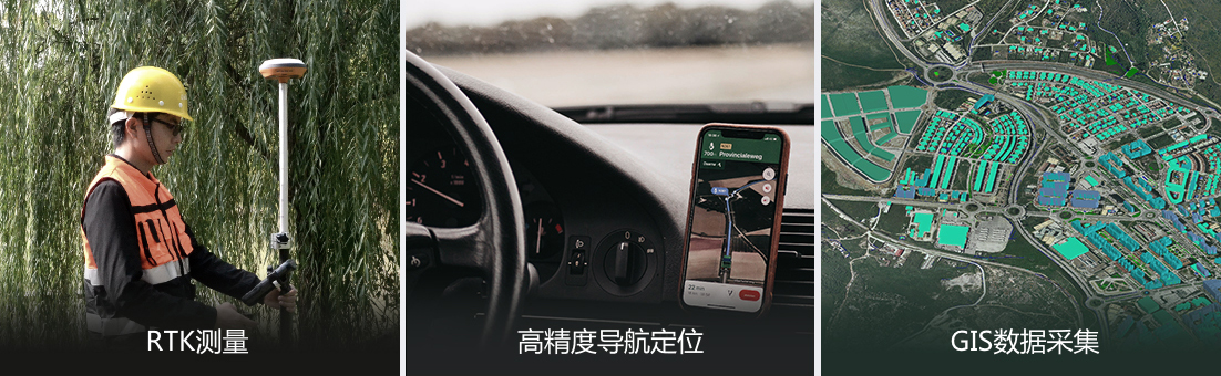 適用于RTK測量、高精度導(dǎo)航定位、GIS數(shù)據(jù)采集
